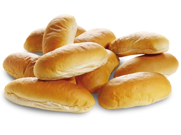 Zachte lange broodjes 10 + 10 gratis