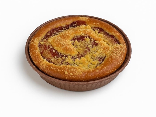 Cake van de maand JUNI: Aardbei rabaraber schuit