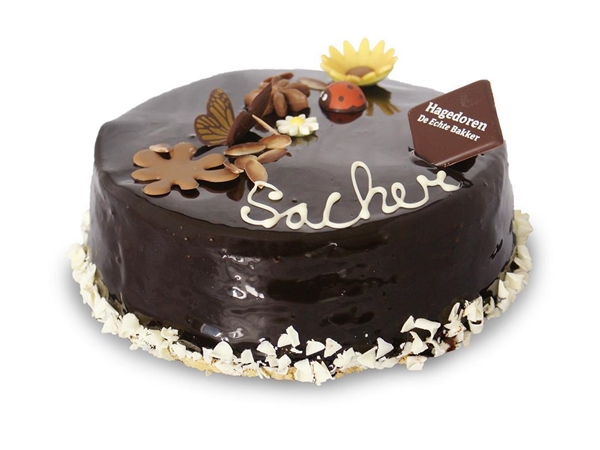 Sacher taart 6-8 personen