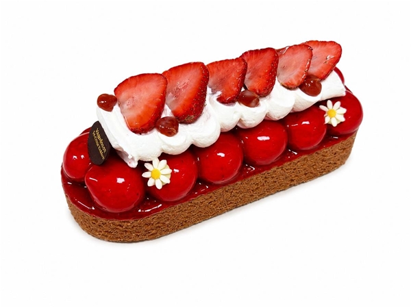 Aardbeien bavaroise slof
